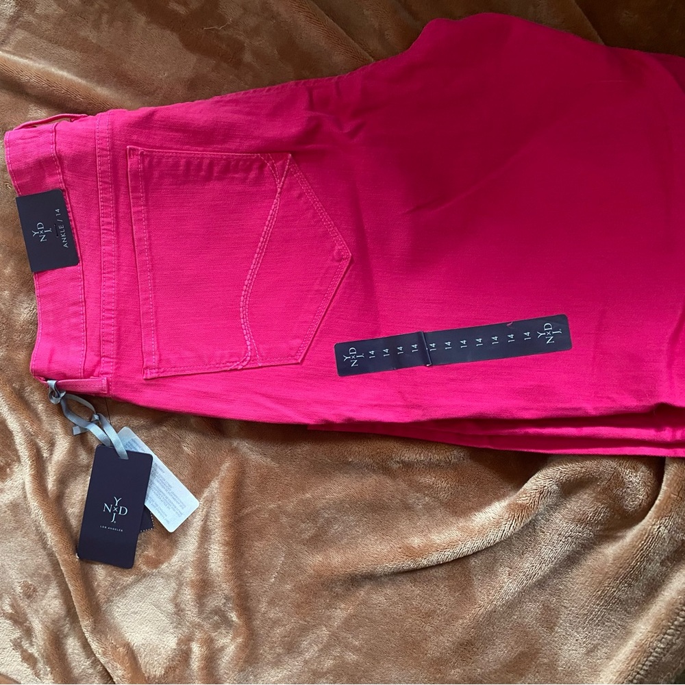Pink NYDJ ankle length size 14
